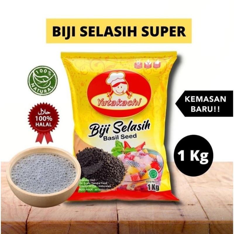 

Biji Selasih Yutakachi 50gr / 1 Kg