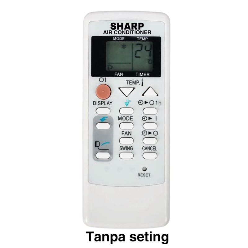 REMOT REMOTE AC SHARP PLASMACLUSTER CMRC A751, A791, A793,JBEZ ORIGINAL TANPA SETING