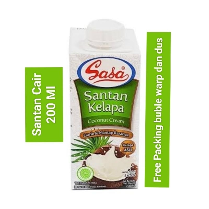 

Sasa Santan Cair 200 Ml
