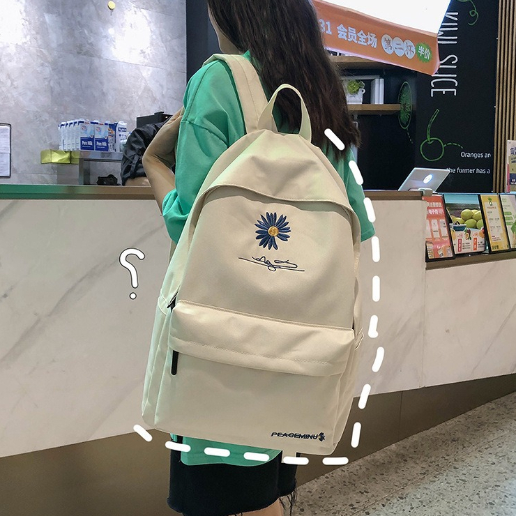 BA2214  glorykidz Tas ransel sekolah daisy anak remaja bag pack ringan kuat untuk SD SMP SMA kasual sehari hari model terbaru