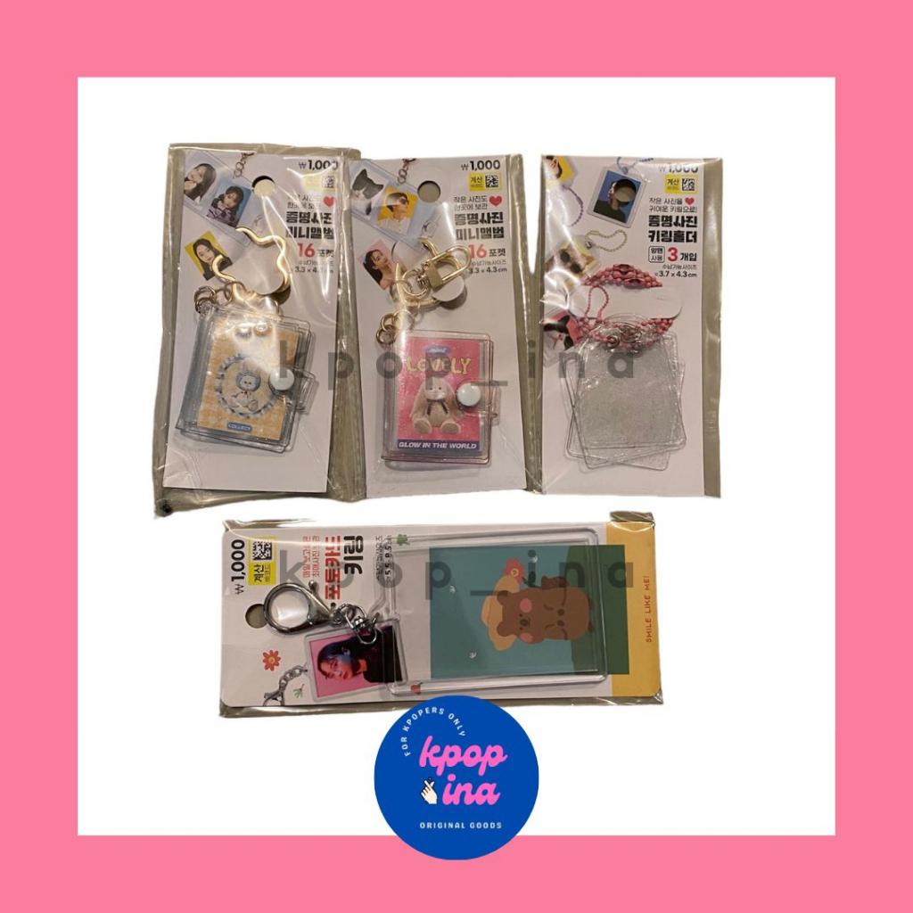 Daiso Korea - Kolbuk Photo ID, PC Keyring Holder
