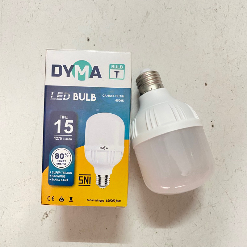 LED 15W DYMA TABUNG | LED BULB TABUNG HEMAT ENERGY