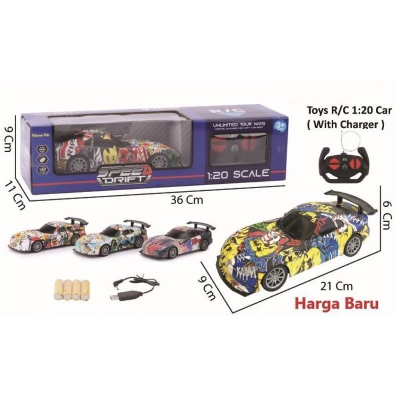 RC SPEED DRIFT MOBIL REMOT MAINAN ANAK