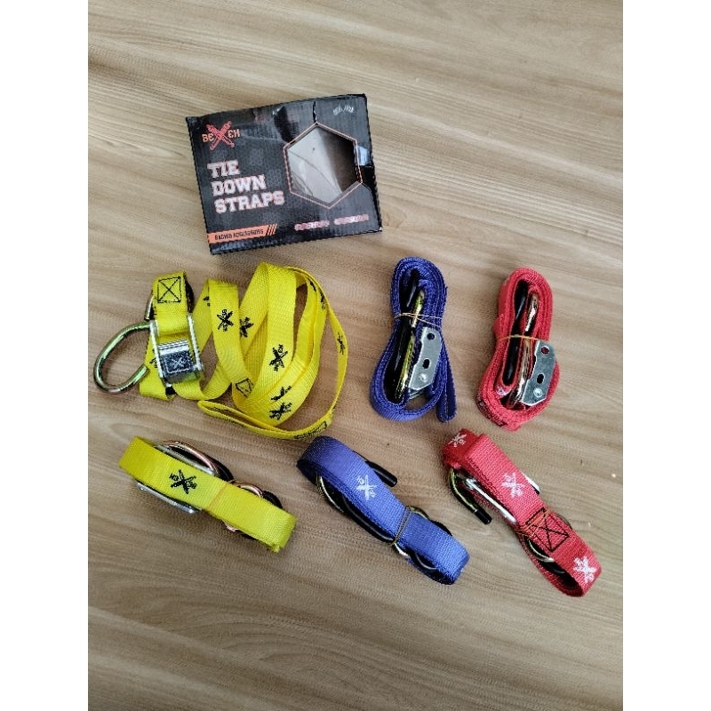 Tie down Tali pengikat  motor Trail Strap pengikat barang