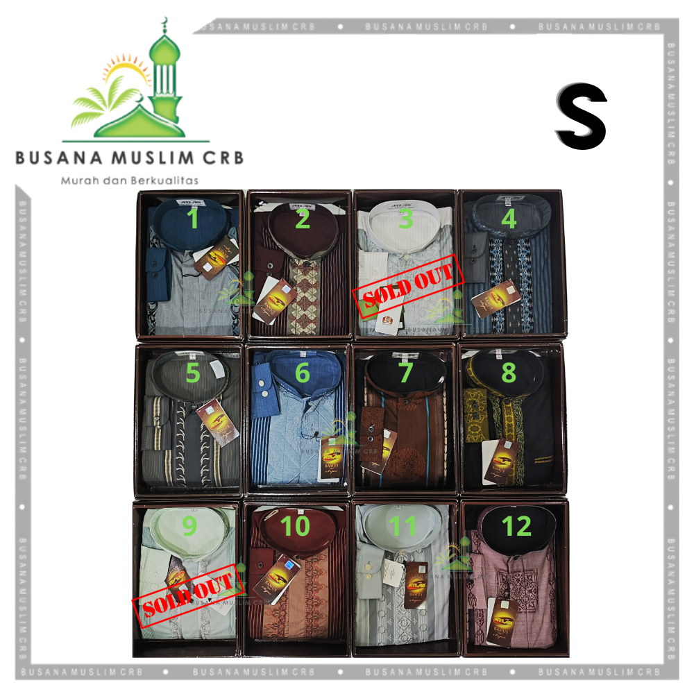 Baju Koko ATLAS SUPER | Atlas Baju Muslim Super | Baju Koko Super Premium
