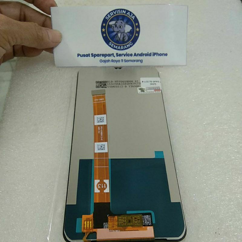 lcd touchscreen oppo a16 super crown