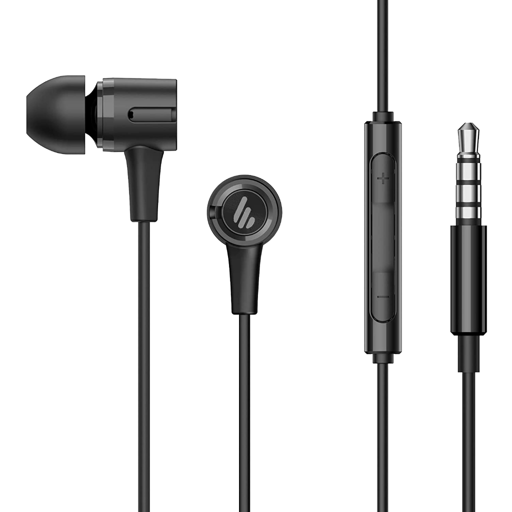 Earphone Edifier P205 Semi In-Ear Headset 8mm Super Bass Jack 3.5mm