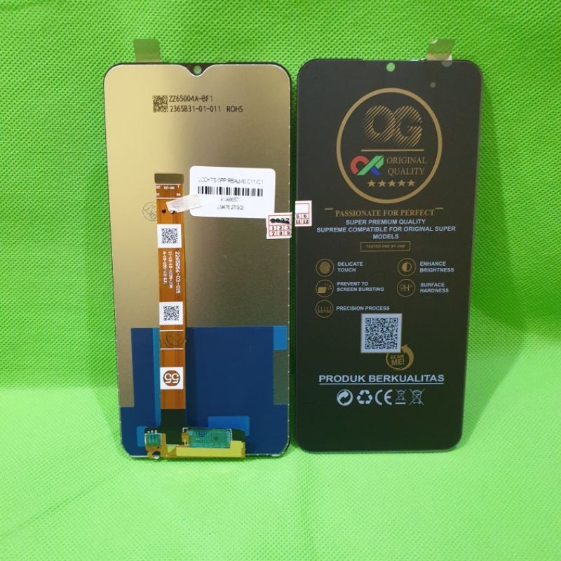 lcd touchscreen oppo A15 / A15s / c11 / c12 / c15 / narzo 20 / narzo 30 fullset