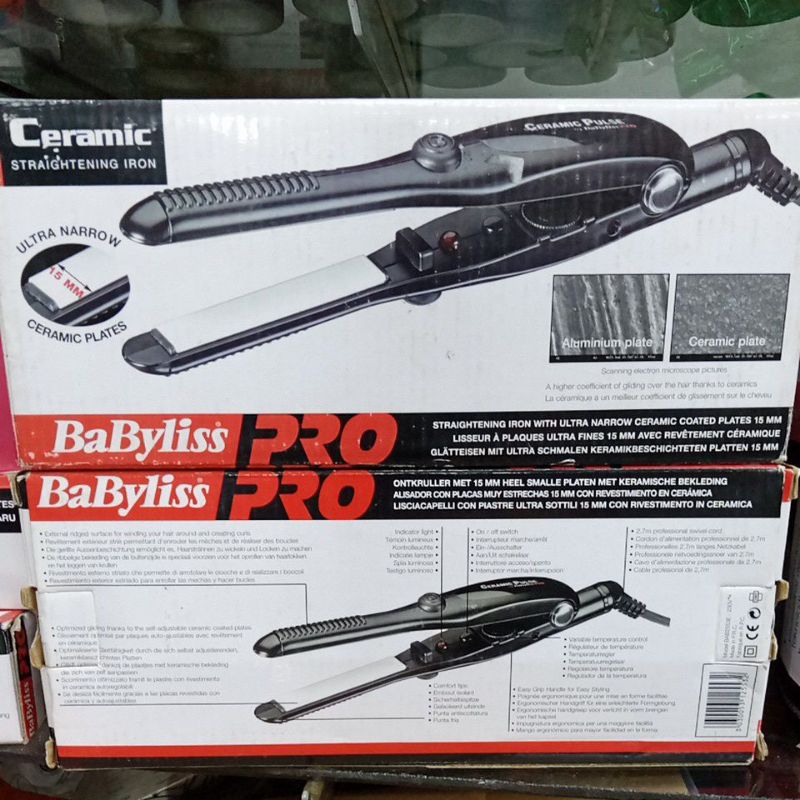 Babyliss Pro Catok Ceramic 2in 1