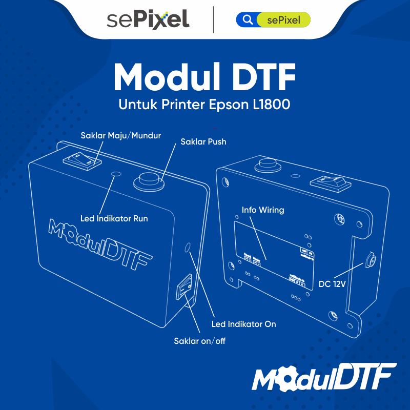 Modul DTF untuk Printer Epson L1800