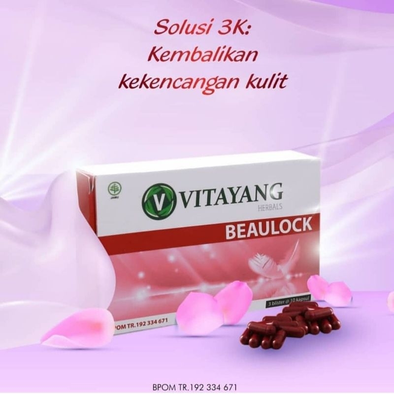 Vitayang Beaulock Mengurangi Garis Garis Halus Serta Mengurangi Keriput KK Indonesia Original