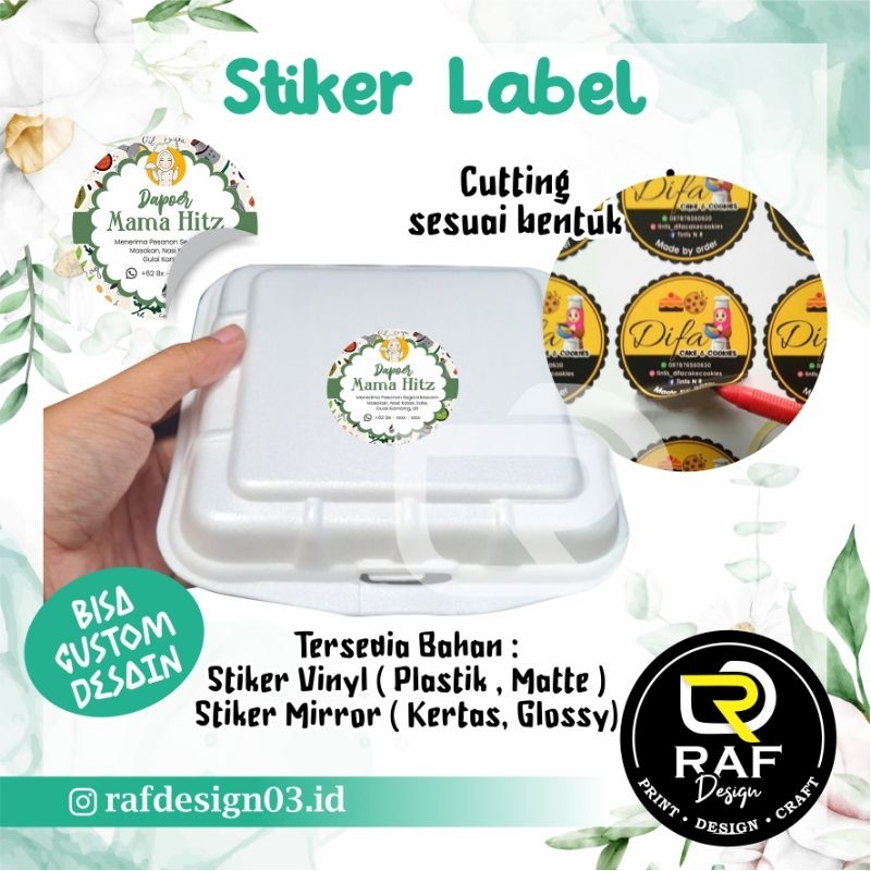 

STIKER LABEL MAKANAN