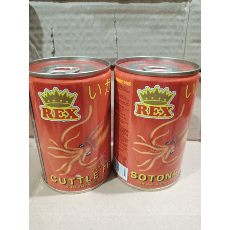 

Sotong Kaleng - Cumi Kaleng - Cuttle Fish 425gr - Sotong Rex