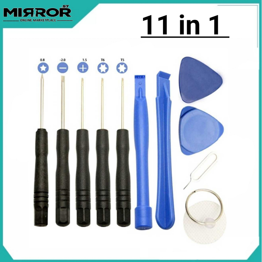 Peralatan Reparasi Smartphone 11 in 1 Repair Tools Set