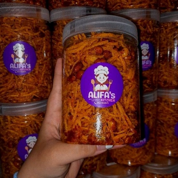 

Kentang Kering Mustofa Teri Kacang PREMIUM (UKURAN TOPLES 800GR) ISI SUPER PADAT