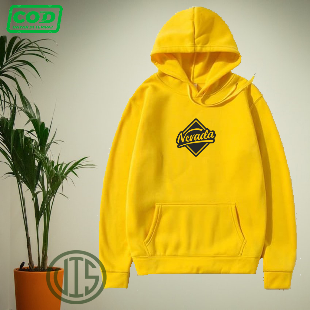Sweater Hoodie NEVADA 0003 MOTIF HITAM// Sweatshirt Hoodie Pria/Wanita//Switer  Trendi Masa Kini Sty