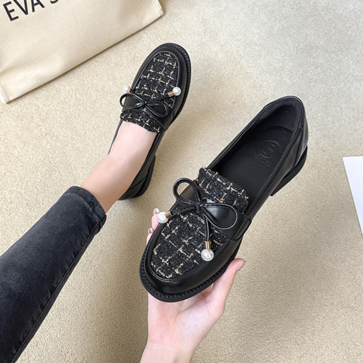 VIONA Sepatu Loafers Wanita / Docmart Style Korea Premium ID 0026