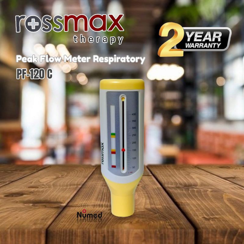 Rossmax PF120 Peak Flow Meter Rossmax PF120C Child Terapi Alat Tes Asma Anak