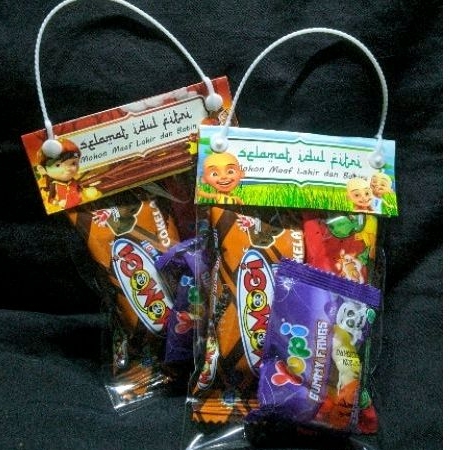 

Label Plastik Lebaran 10x15 | Bingkisan Lebaran Anak | Parcel Lebaran Anak | Plastik Snack Lebaran