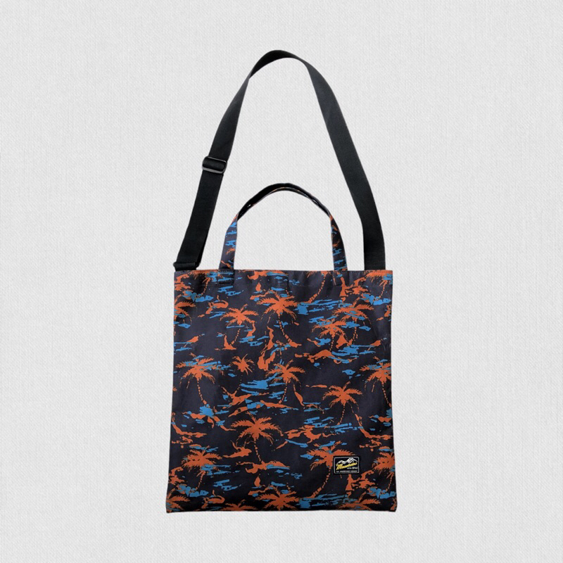 Mountain with Spao 2Way Sling Bag Hand Bag Floral