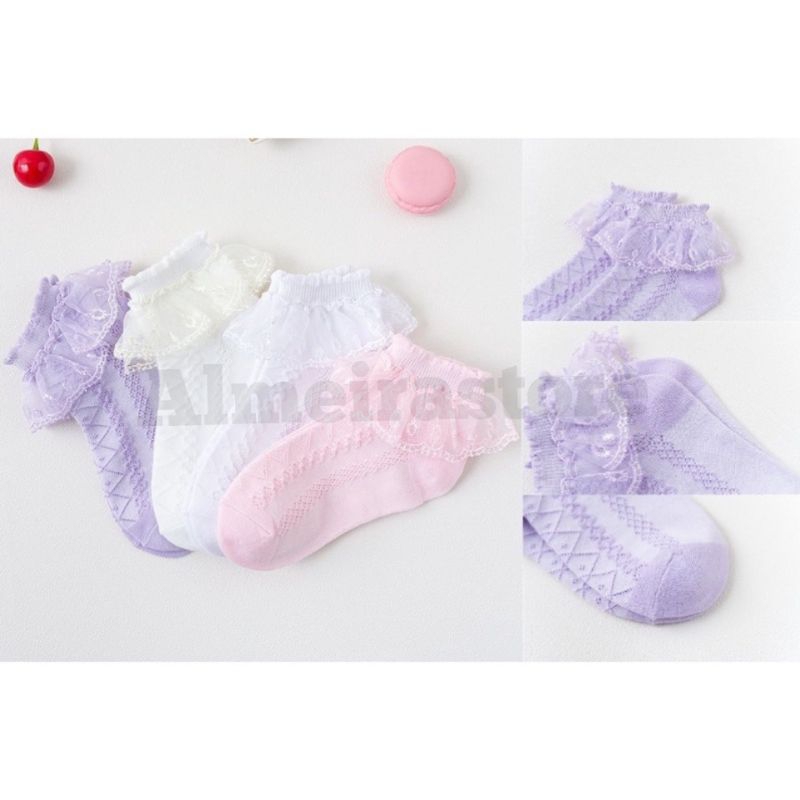 Kaos Kaki Renda Anak