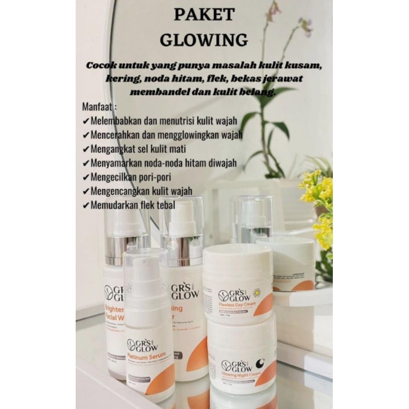 Grs and glow paket glowing skincare