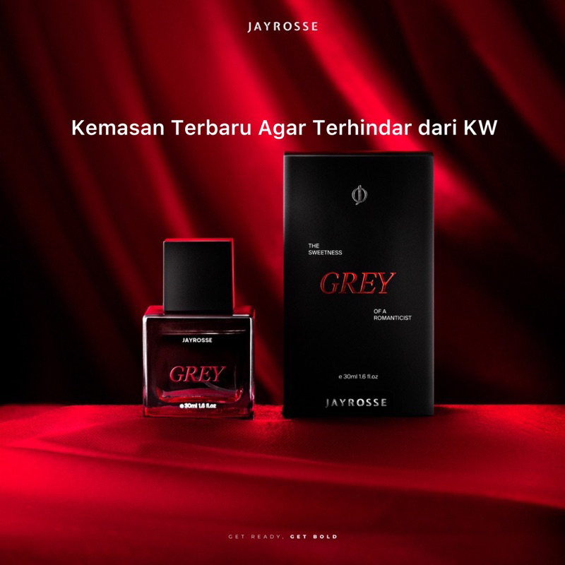 PROMO Jayrosse Perfume - Grey | Parfum Wangi Tahan Lama 24 JAM