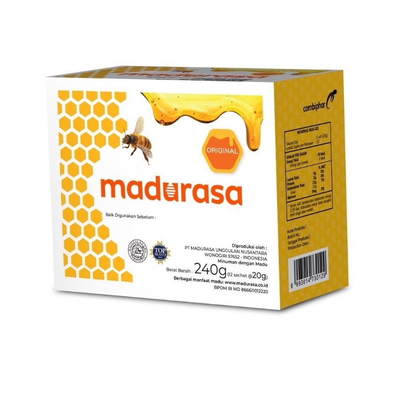 madurasa box isi 12sachet @20gr