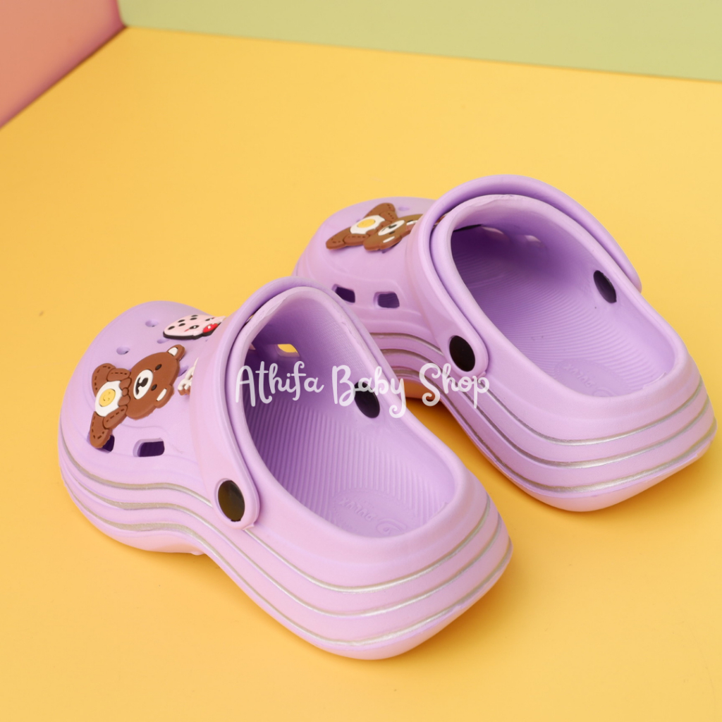 Sandal Baim Fuji Gunung Anak Perempuan 5 6 7 8 9 10 Tahun Spon Eva Terbaru Kekinian Hils Sendal Selop Wedges Dulux 803 Terbaru Viral