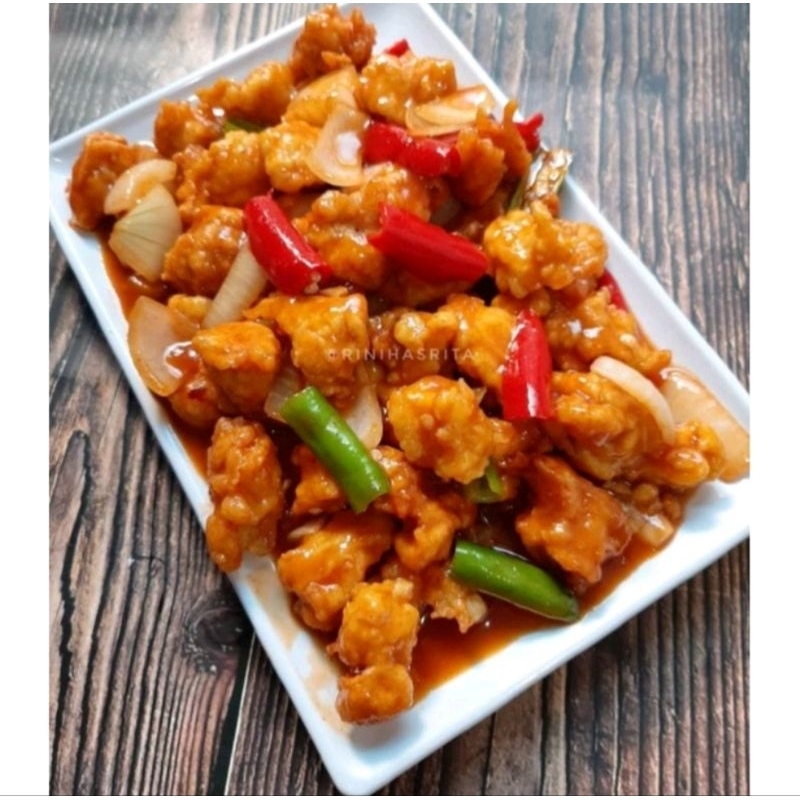 

AYAM POP ASAM MANIS PEDAS 1kg (HOMEMADE Dee)free vakum