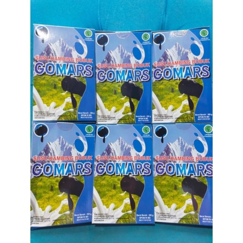 

SUSU KAMBING GOMARS ORIGINAL | 200g