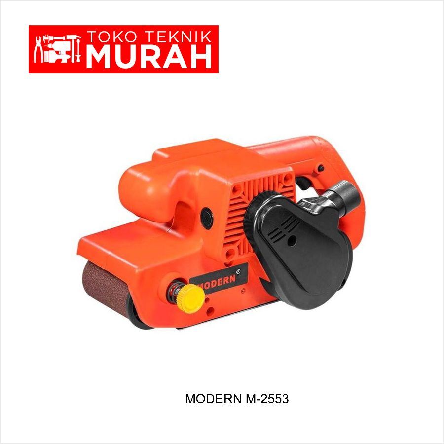 Modern M-2553 Mesin Amplas Tank M 2553 Belt Sander