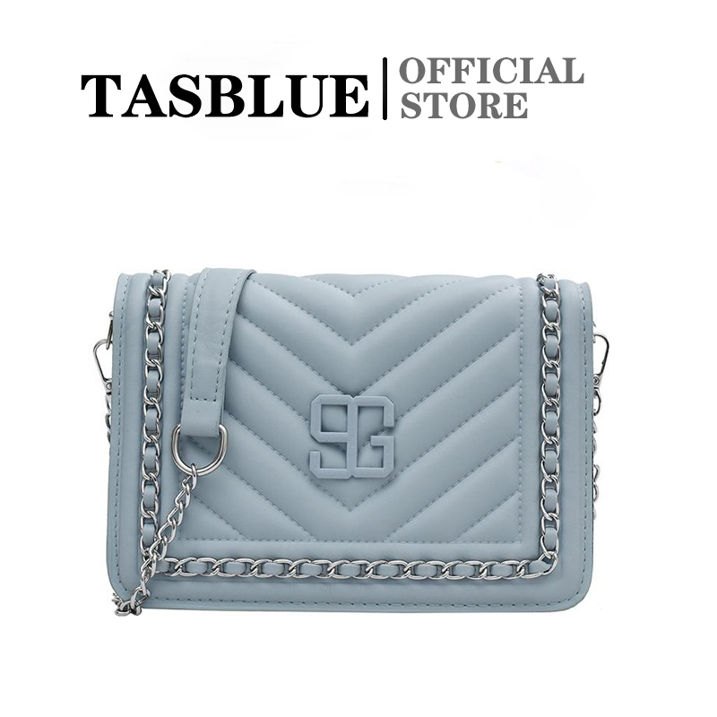 TASBLUE [BIG SALE] Tas persegi kecil baru tas wanita versi Korea tas crossbody bahu siswa / tas wanita impor T139