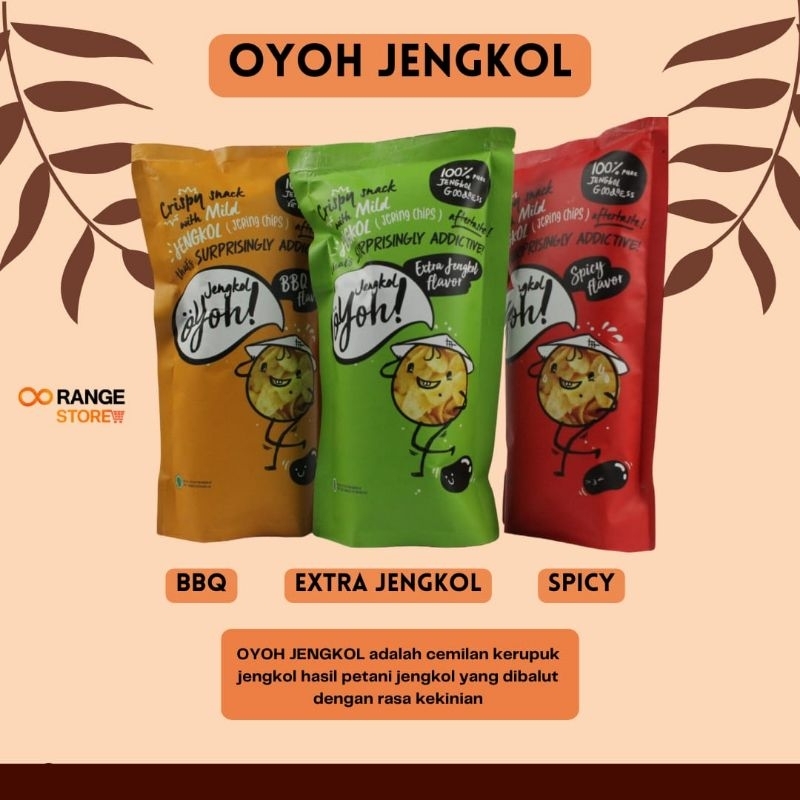 

Oyoh Jengkol / Snack / Cemilan Keripik Jengkol Kerupuk Jengkol