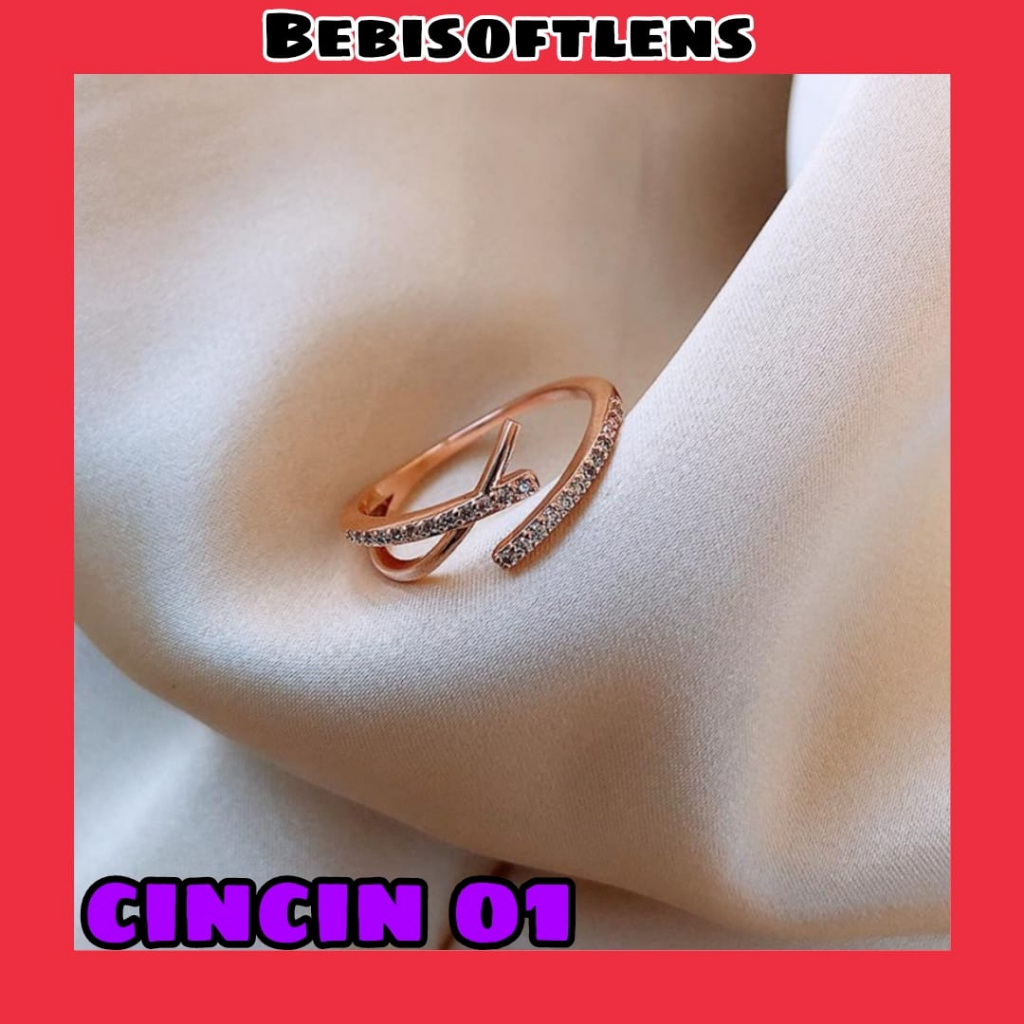 Cincin  Rose Gold 01 / Aksesoris / Accessories  /Deluna/BB