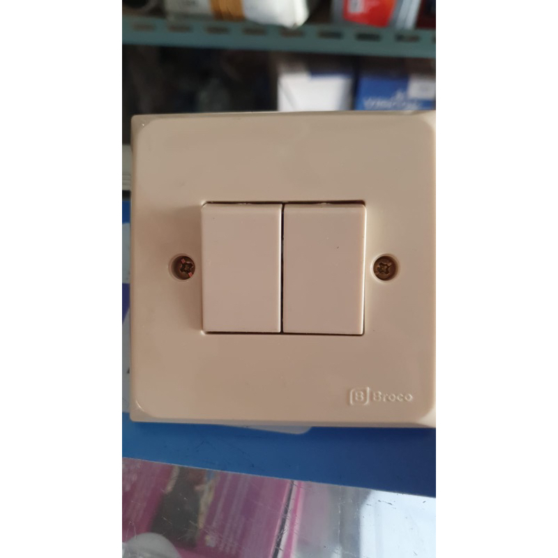 SAKLAR DOUBLE BROCO - TANAM