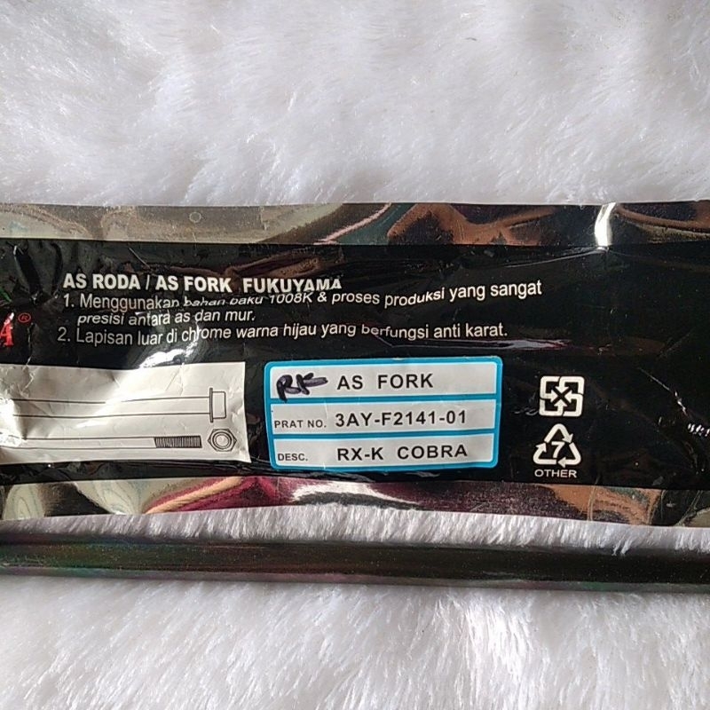 As porok arm garpu tengah rx king rx king cobra ori FUKUYAMA