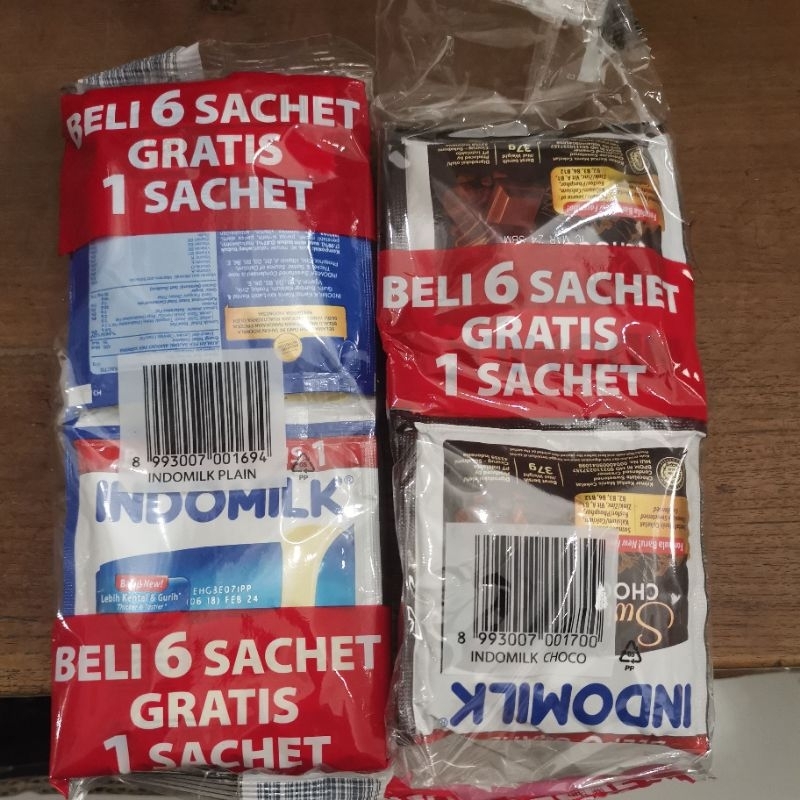 

Indomilk Susu Kental Manis Sachet ( ISI 7 pcs)