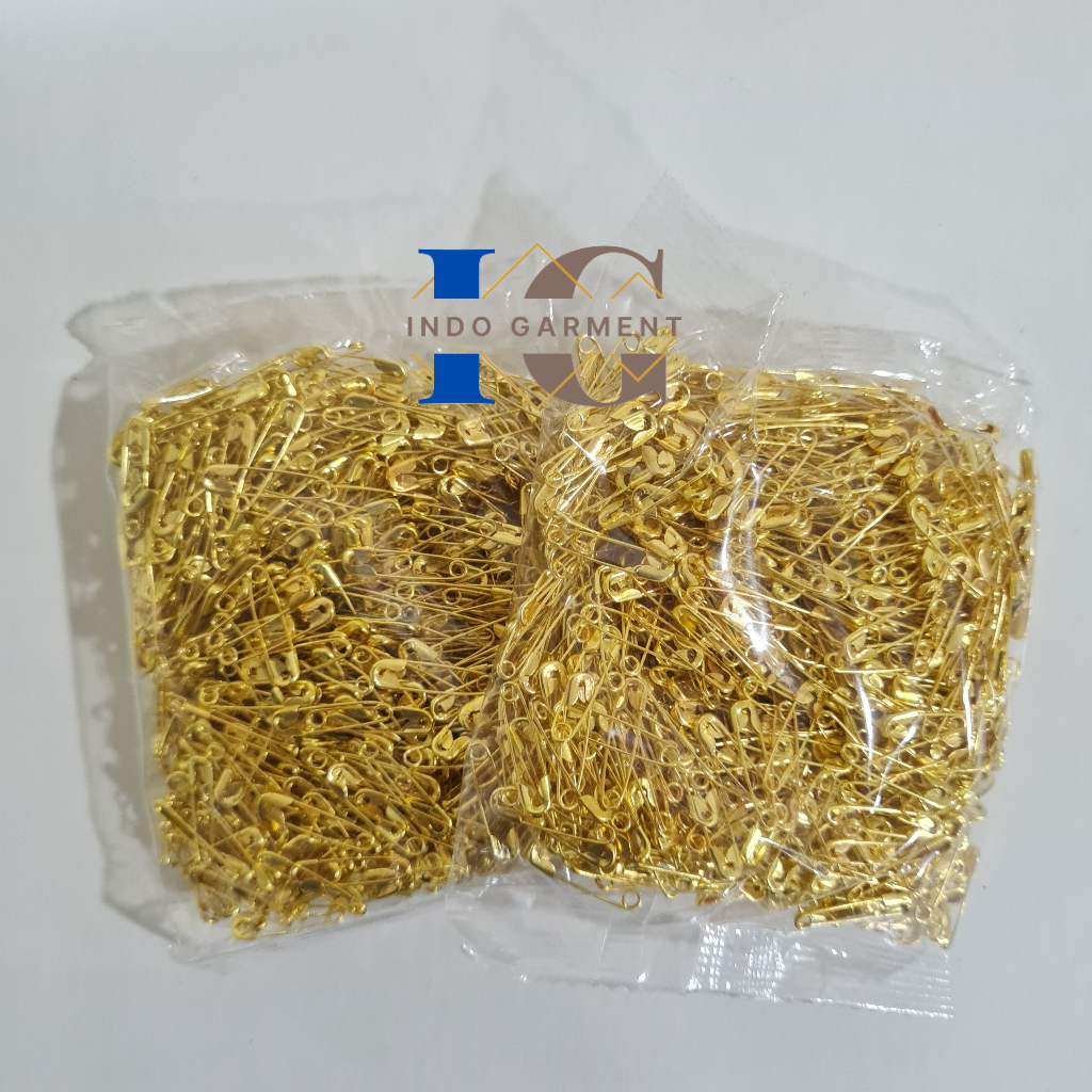 Kinder Dstore [12Gross] Peniti Emas Kecil Merk Swan - Peniti Kecil Gold Merk Swan Isi 12Gross