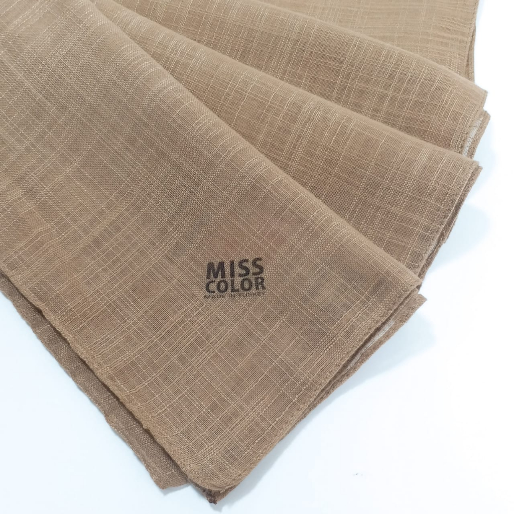 BASIC Scarf Miss Color Voile Flam Hijab Polos - Hijab Size 100*100 cm-3