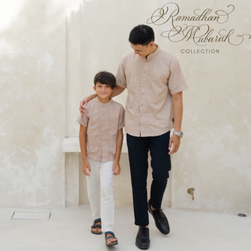 Butternut Keenan Shirt / Atasan Koko Modern Anak / Atasan Koko Dad