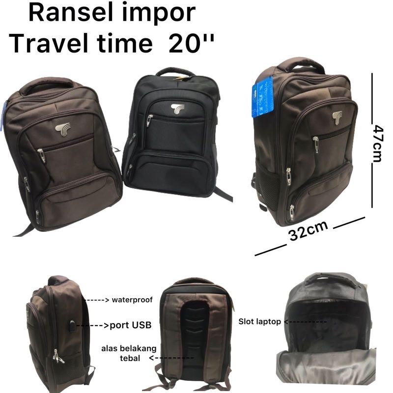 ransel import travel time 20