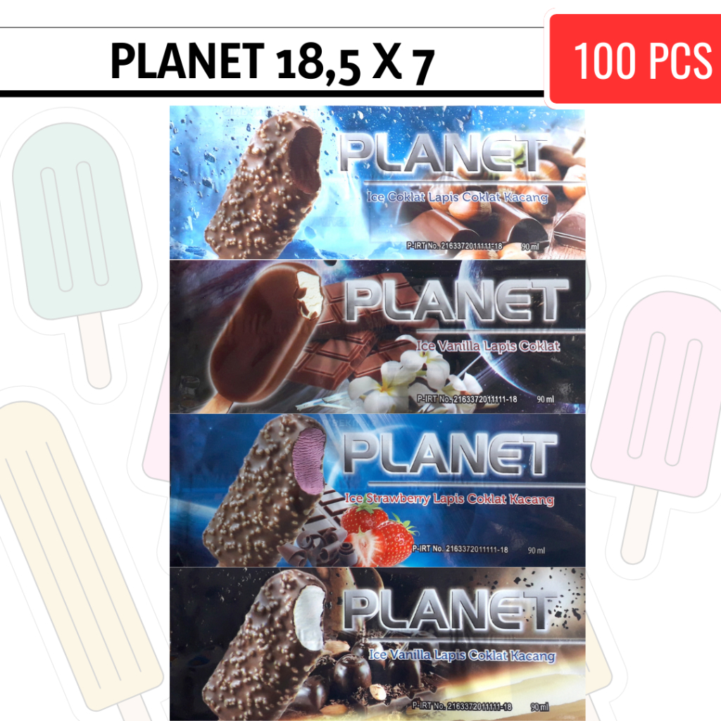 JUAL KEMASAN ES POTONG SINGAPORE / JUAL PLASTIK BUNGKUS ES KRIM / ES KRIM KEMASAN MURAH