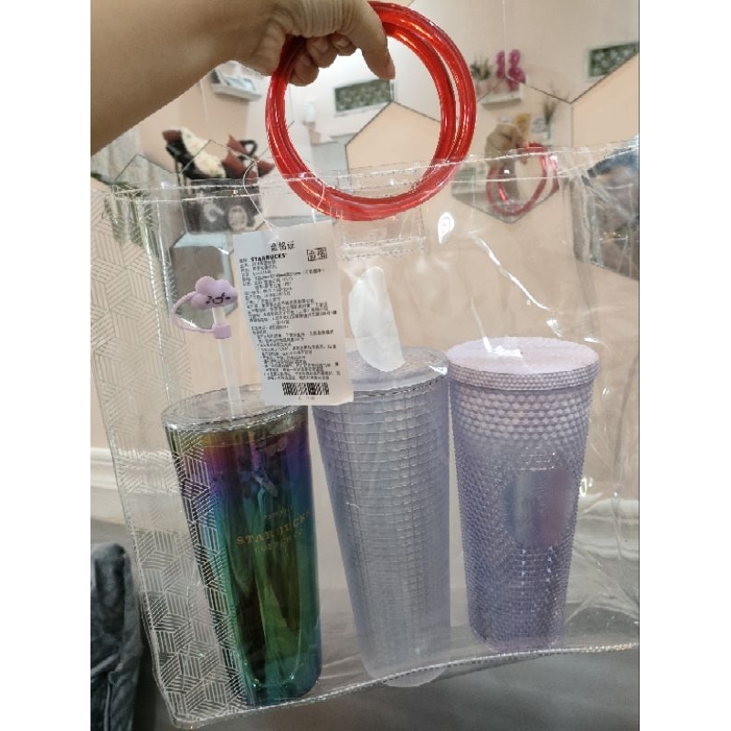 Starbucks Tas Trasparan Original China