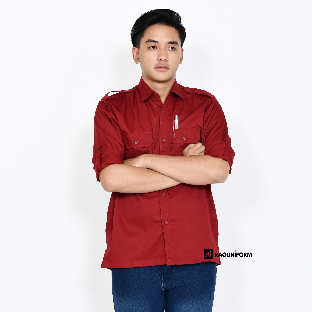 Baju KPU/Seragam Petugas KPU/Pakaian PDL KPU/Kemeja PDL Custom/Baju PDL Lapangan/Seragam Kantor/Baju PDL Costum KPU/Baju Kerja Lapangan