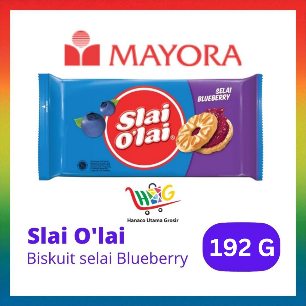 Roma Slai O'Lai Strawberry /Pineapple /Blueberry 192gr [ 1 PCS ]