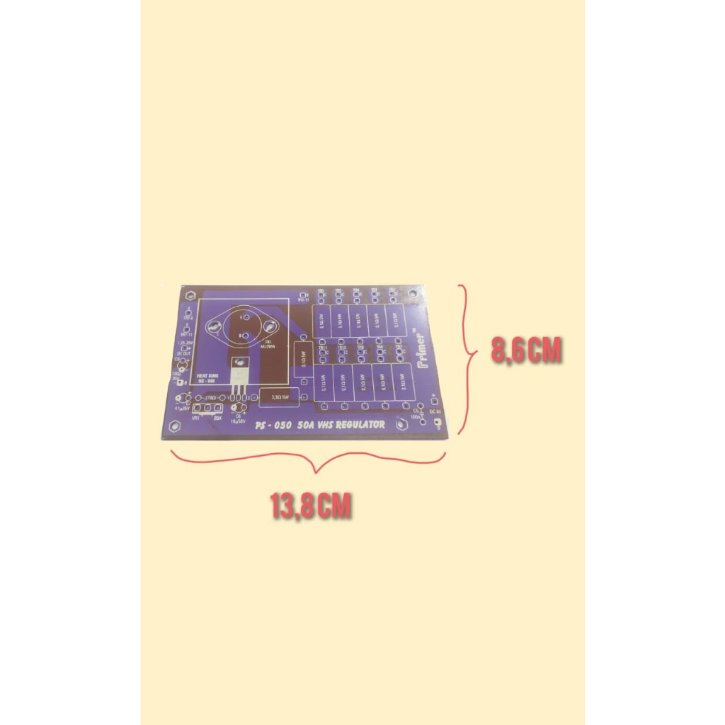 PCB 50A VHS Regulator (PS 050)