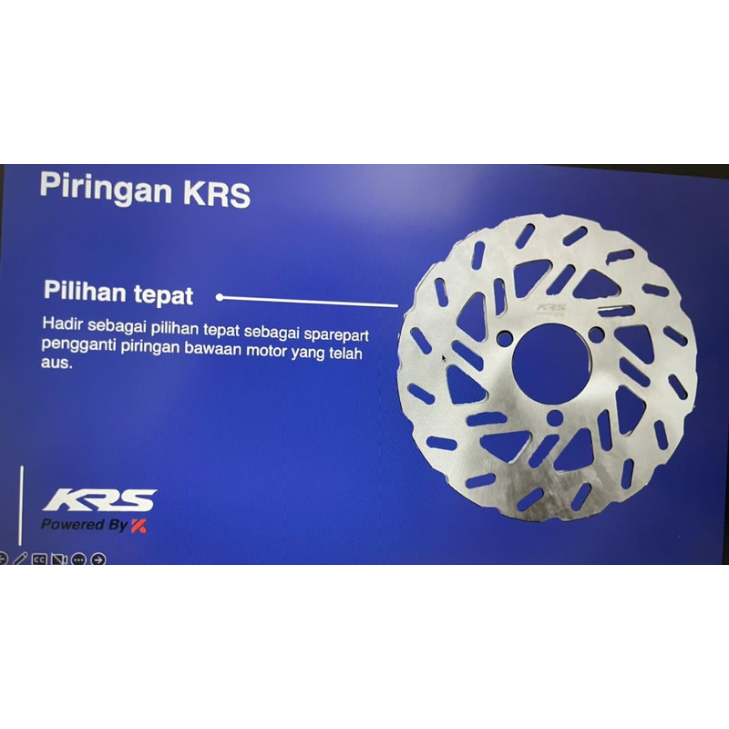 PIRINGAN KRS MIO 260 MM