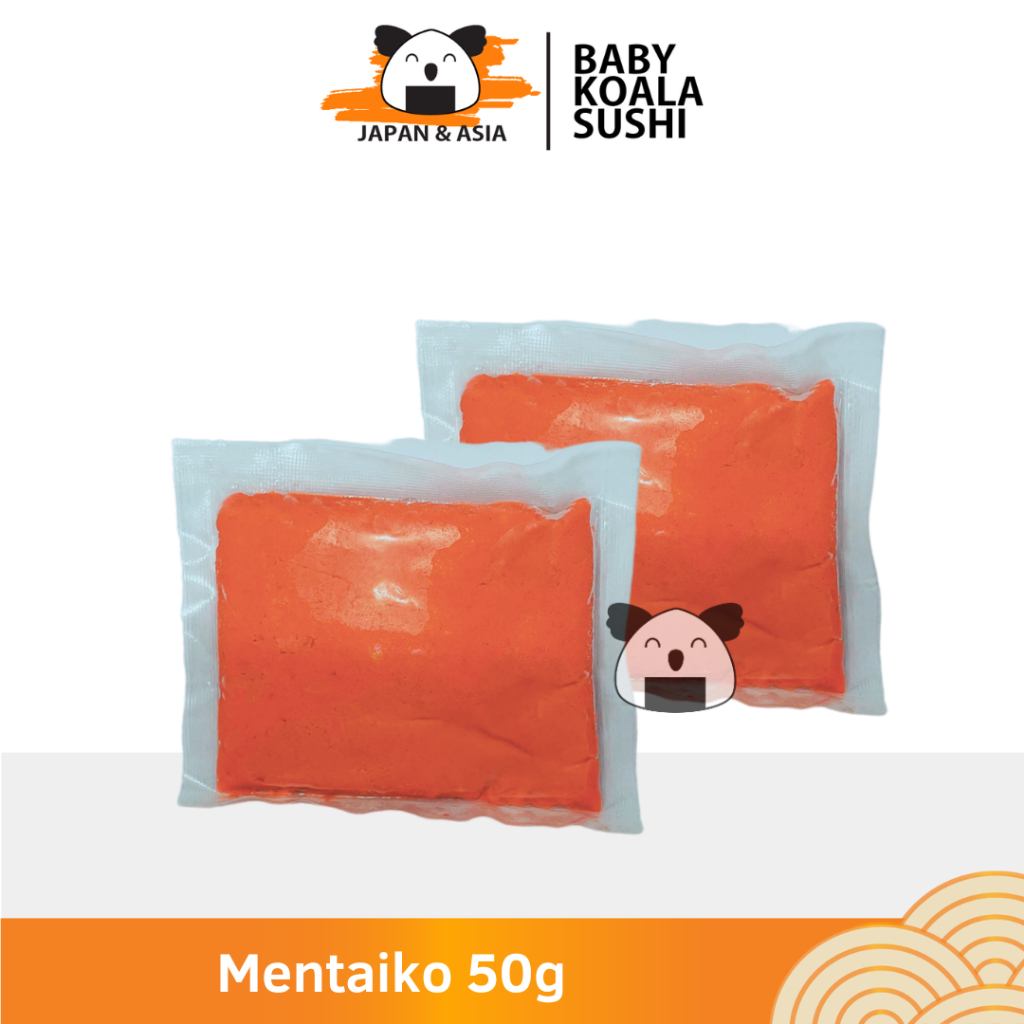 MENTAIKO Myeongnan Telur Ikan Mentai Berbumbu 100 g │ Korean Salted Pollock Roe