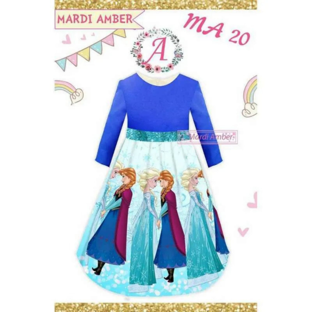 Dress Gamis Anak Mardi Amber MA-20 Kids